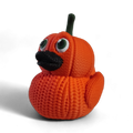 Knit Pumpkin Duck