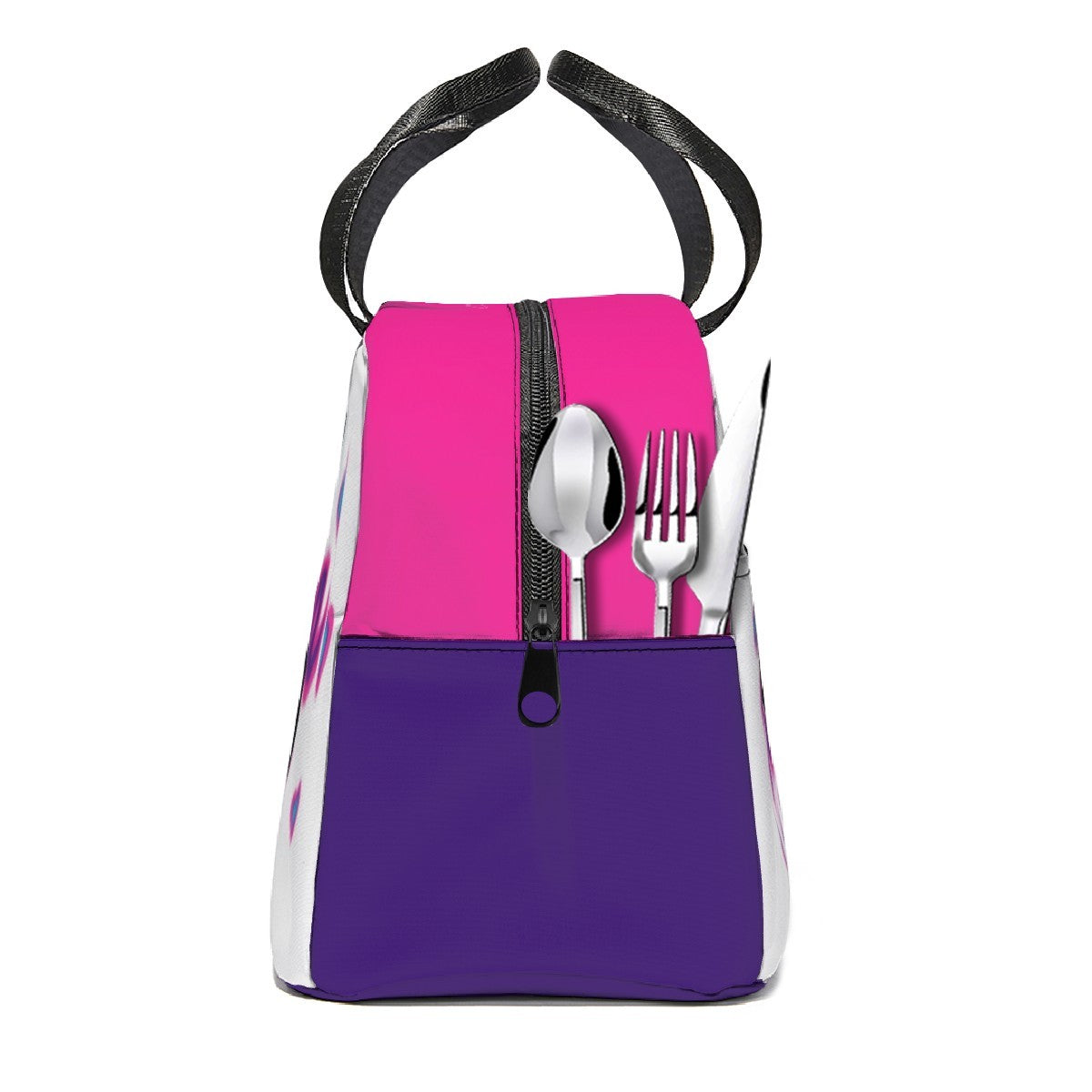 Picture this Bag! Kids Drawing Custom Lunch Tote Bag - Upload your Photo