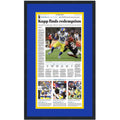 Framed Los Angeles Times Kupp Finds Redemption LA Rams Super Bowl LVI 56 Champions 14x24 Football Newspaper Cover Photo Professionally Matted V4