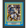 Framed Autographed/Signed LaDainian Tomlinson San Diego Chargers 8x10 Football Photo JSA COA