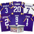 Autographed/Signed LSU Louisiana State University College Football Jersey Mystery Box with PSA JSA or Beckett COA