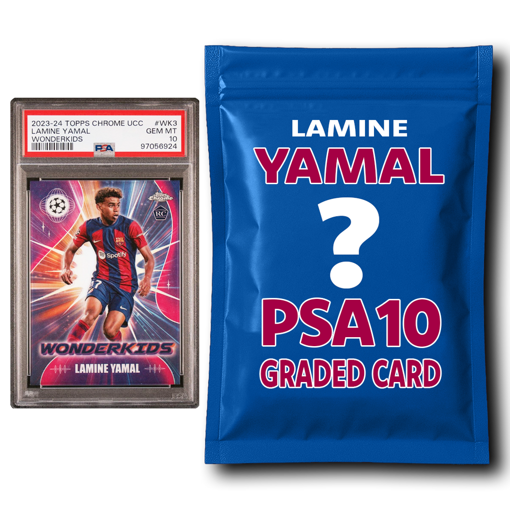 Lamine Yamal PSA 10 Graded Card Mystery Pack