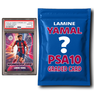 Lamine Yamal PSA 10 Graded Card Mystery Pack