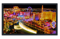 Professionally Framed Las Vegas Nevada Skyline High-Resolution Panoramic Photo 12x22 Wall Art