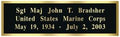 Laser Engraved Name Plates - 5.25 in. (W) x 2.25 in. (H)