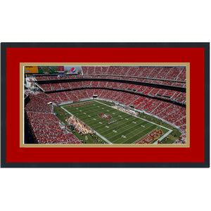 Framed Levi's Stadium San Francisco 49'ers 16x24 Football Photo Professionally Matted