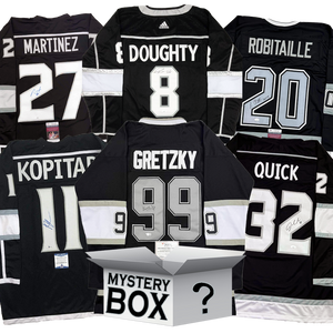 Autographed/Signed Los Angeles Hockey Jersey Mystery Box with PSA JSA or Beckett COA
