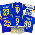 Autographed/Signed Los Angeles Football Jersey Mystery Box with PSA JSA or Beckett COA