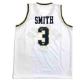 Autographed/Signed Braden Smith Purdue White College Basketball Jersey JSA COA