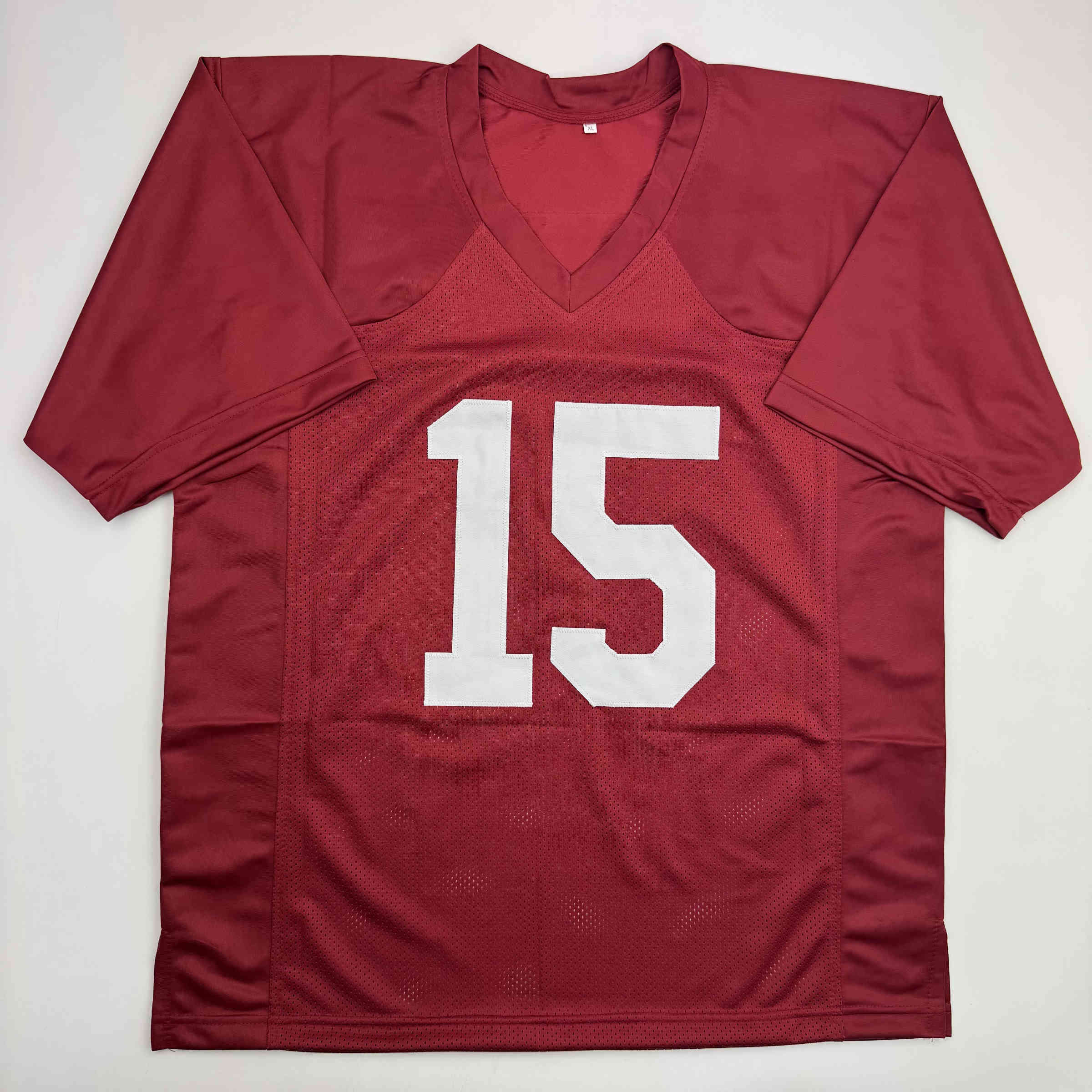 Autographed/Signed Darius Hanks Alabama Red College Football Jersey PSA COA