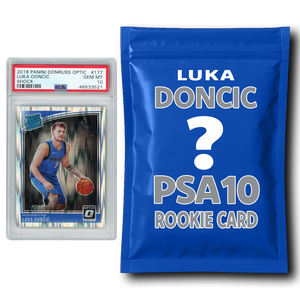 Luka Doncic PSA 10 Graded Rookie Basketball Card Mystery Pack