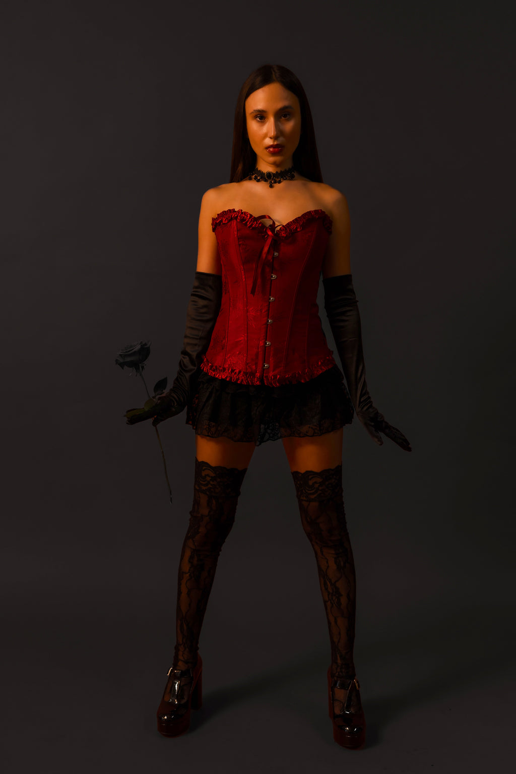 Scarlet Prayer Corset