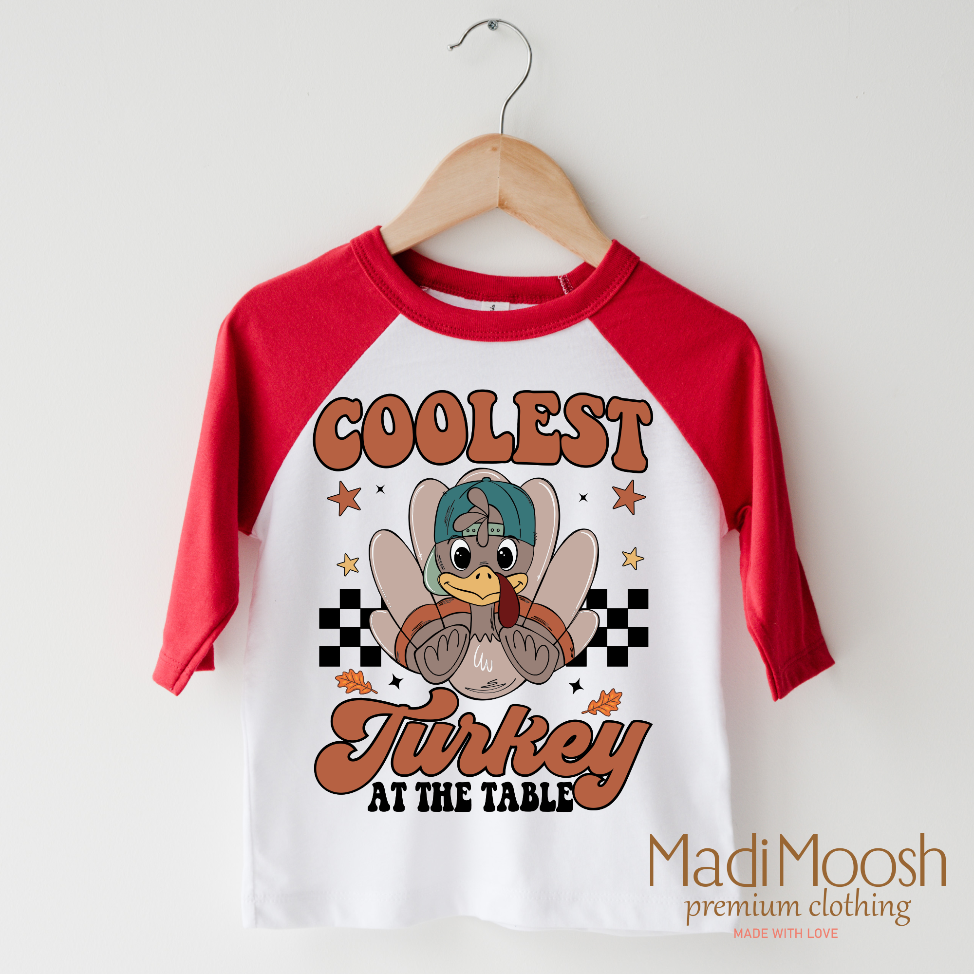 Coolest Turkey At The Table Shirt - Thanksgiving Shirt