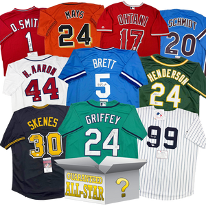 All-Star Autographed/Signed Baseball Jersey Mystery Box with PSA JSA or Beckett COA