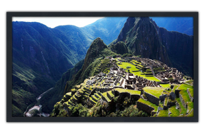 Professionally Framed Ancient City of Machu Picchu Peru Skyline High-Resolution Panoramic Photo 12x22 Wall Art