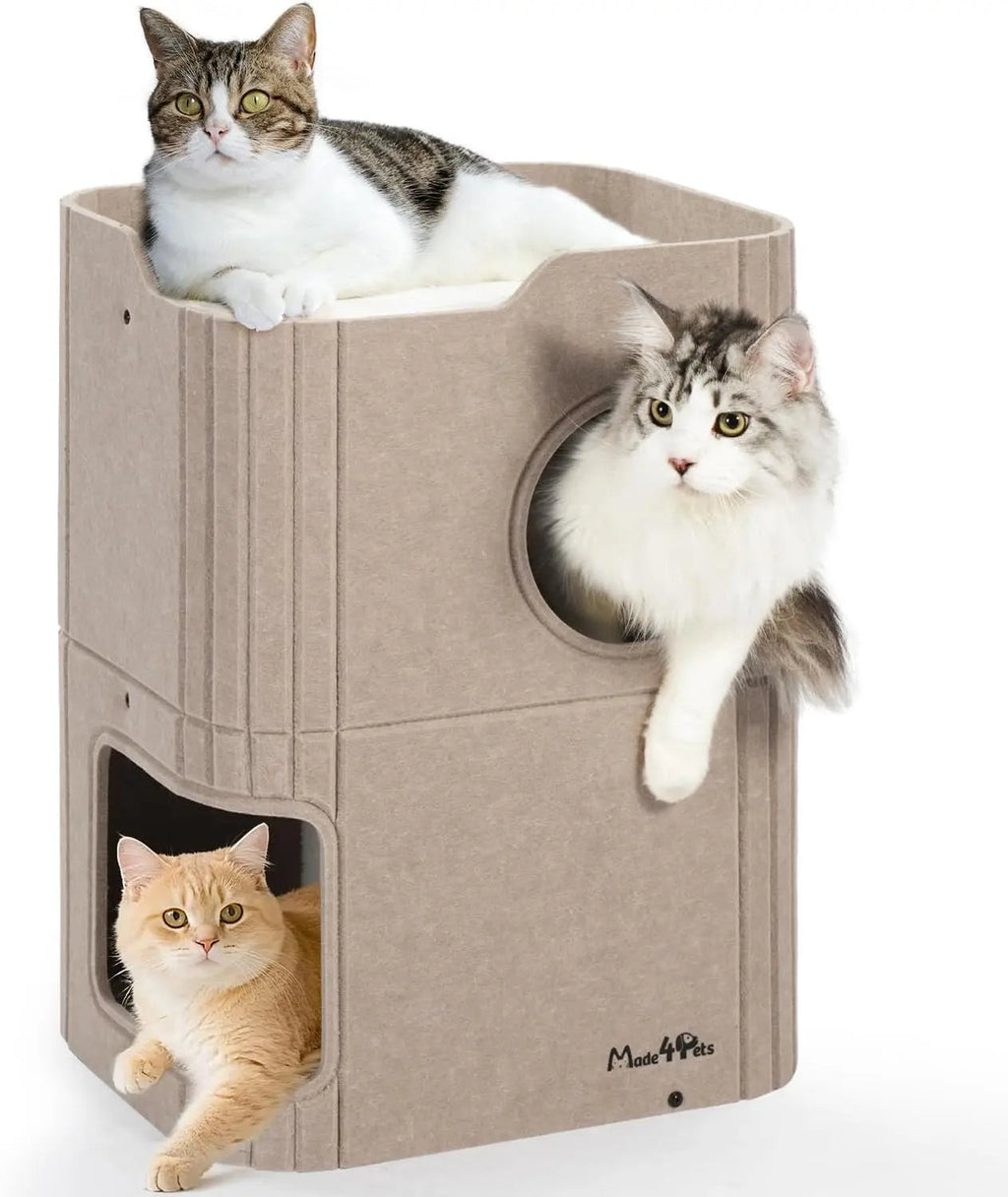 Indoor Cat House – Cozy Retreat for Cats