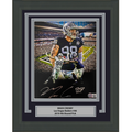 Framed Autographed/Signed Maxx Crosby Las Vegas Oakland Raiders 8x10 Football Photo Beckett BAS COA
