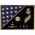 MEMORIAL FLAG CASE - FOLDED CORNER.