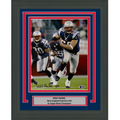 Framed Autographed/Signed Mike Vrabel New England Patriots 8x10 Football Photo Beckett BAS COA #1