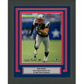 Framed Autographed/Signed Mike Vrabel New England Patriots 8x10 Football Photo Beckett BAS COA #2