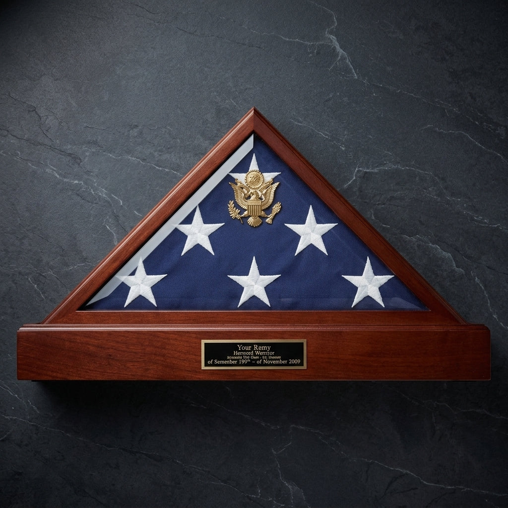 American Burial Flag Case, Casket Flag Case