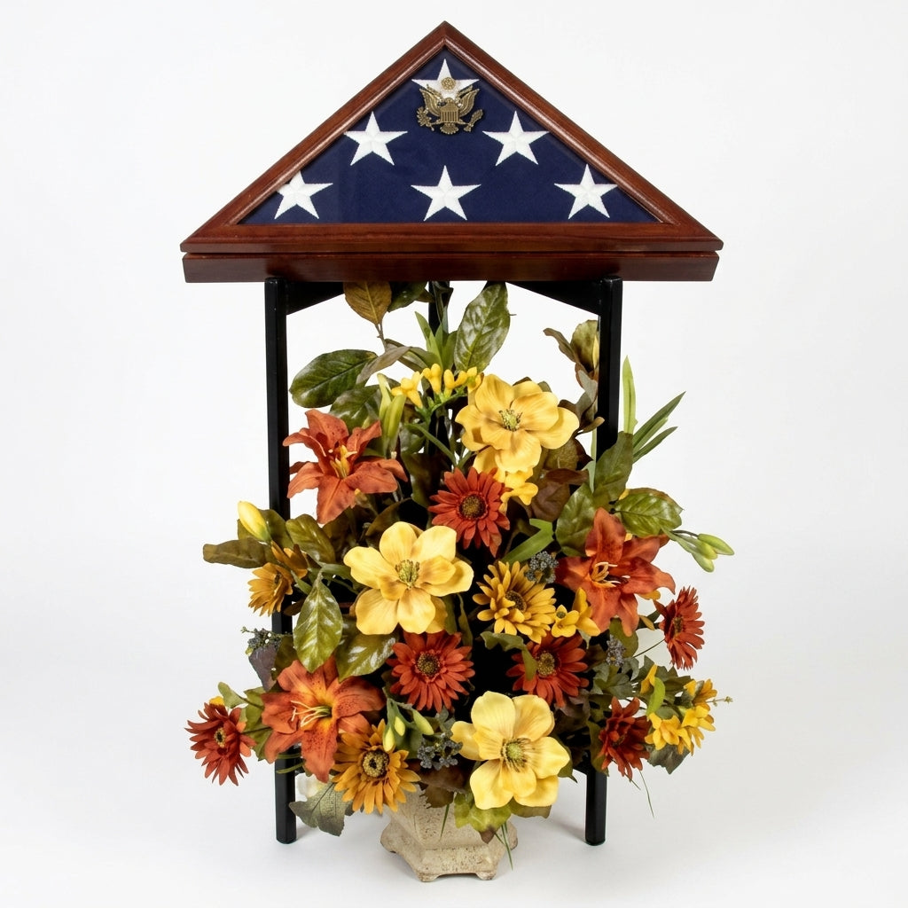 Flag Connections Tri-column Display Stand