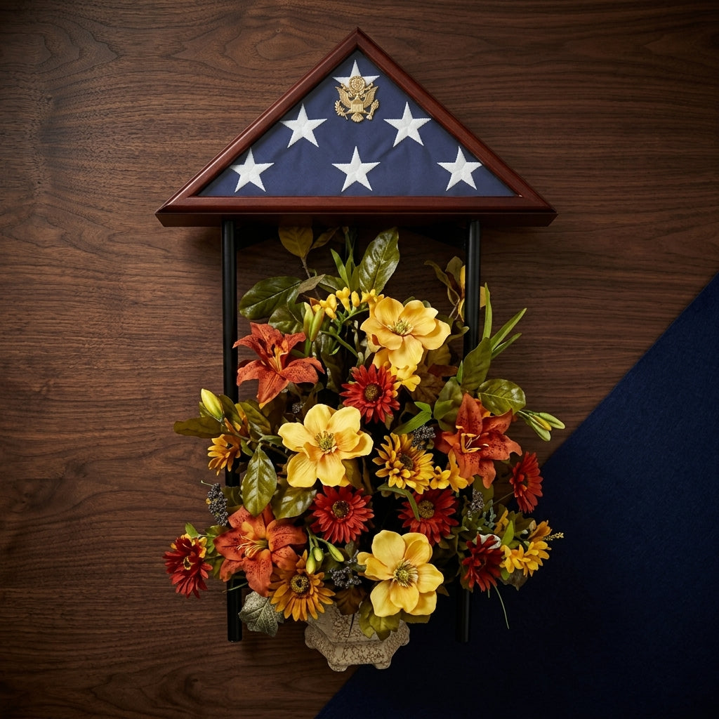 Flag Connections Tri-column Display Stand