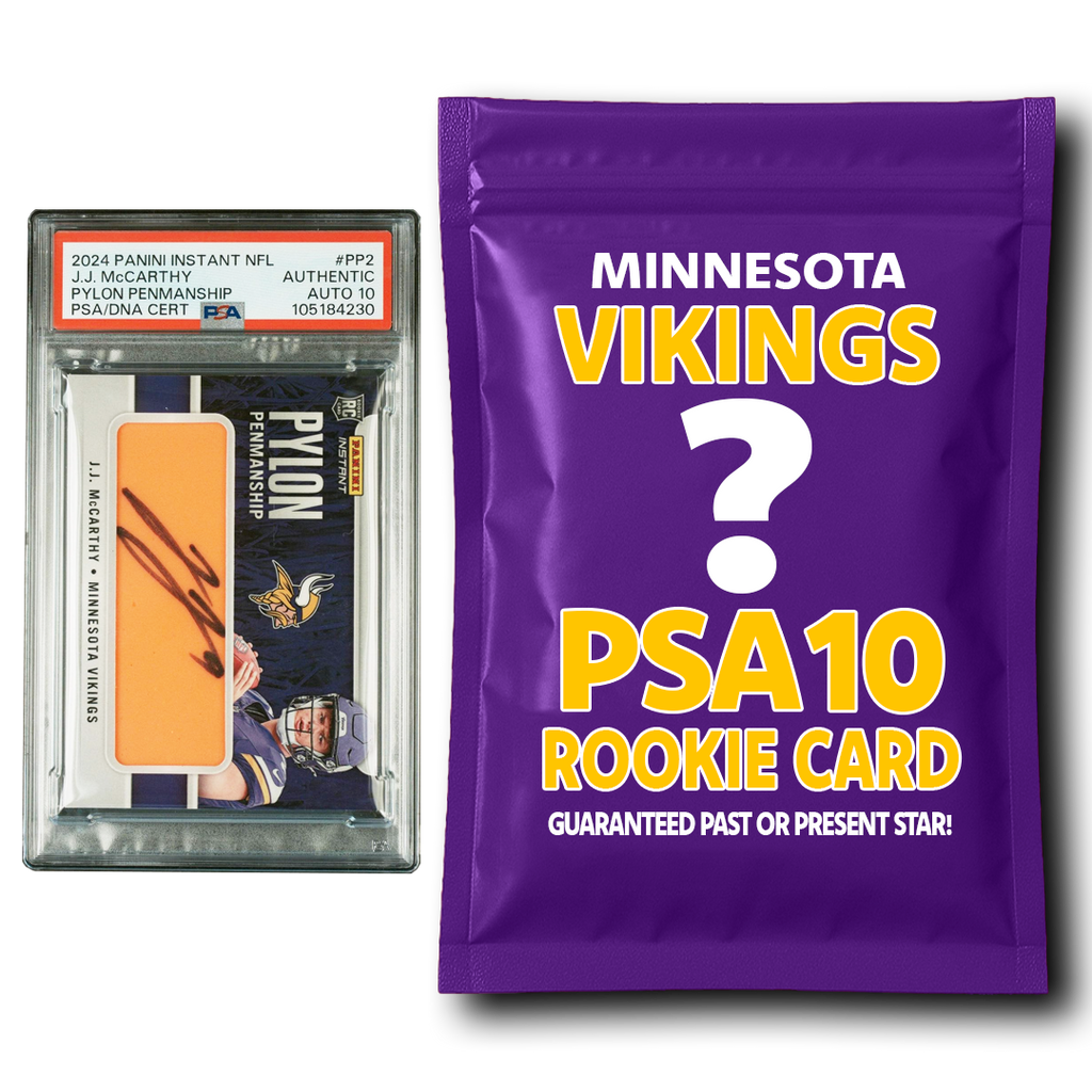 Minnesota Vikings PSA 10 Graded Rookie Card Mystery Pack