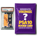 Minnesota Vikings PSA 10 Graded Rookie Card Mystery Pack