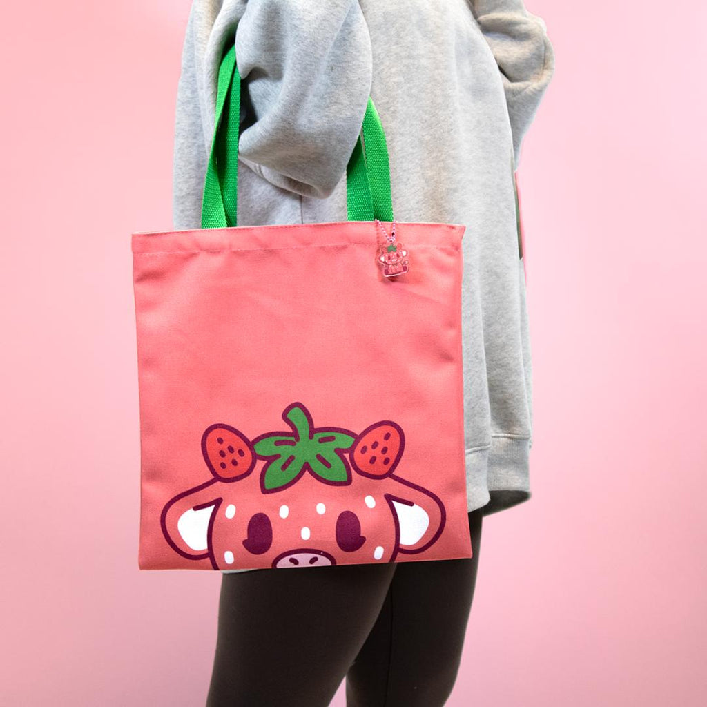 Strawberry Cow Milk Carton