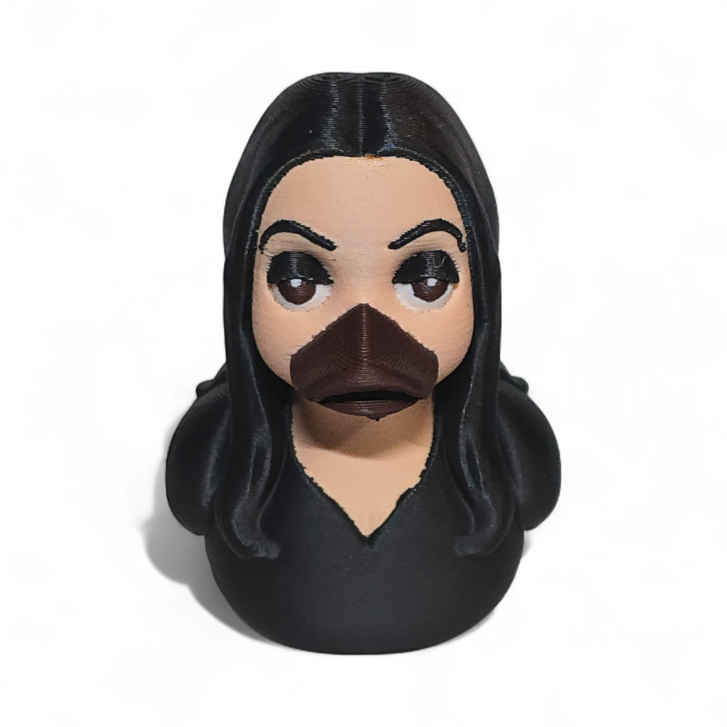 Morticia Adams Duck