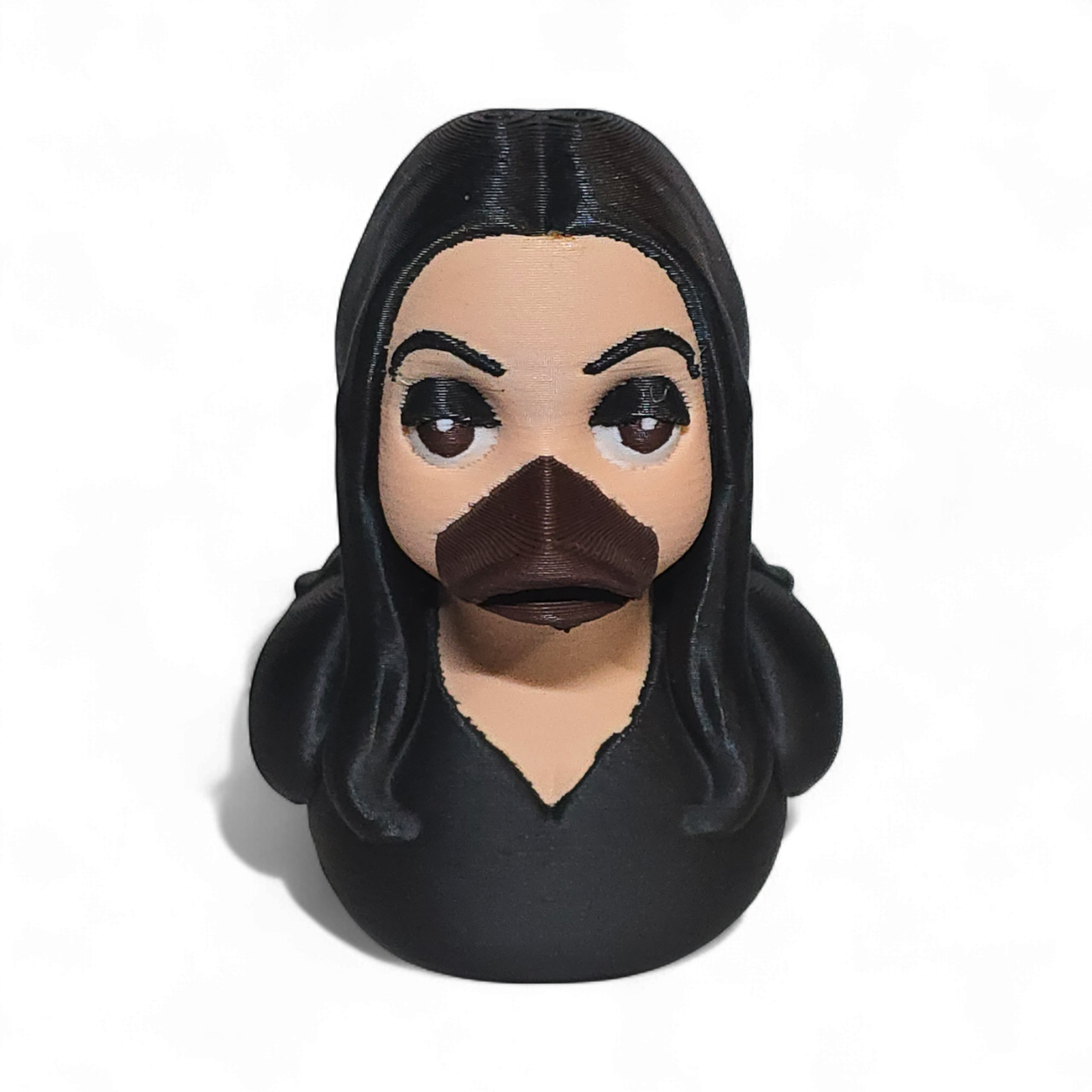 Morticia Adams Duck