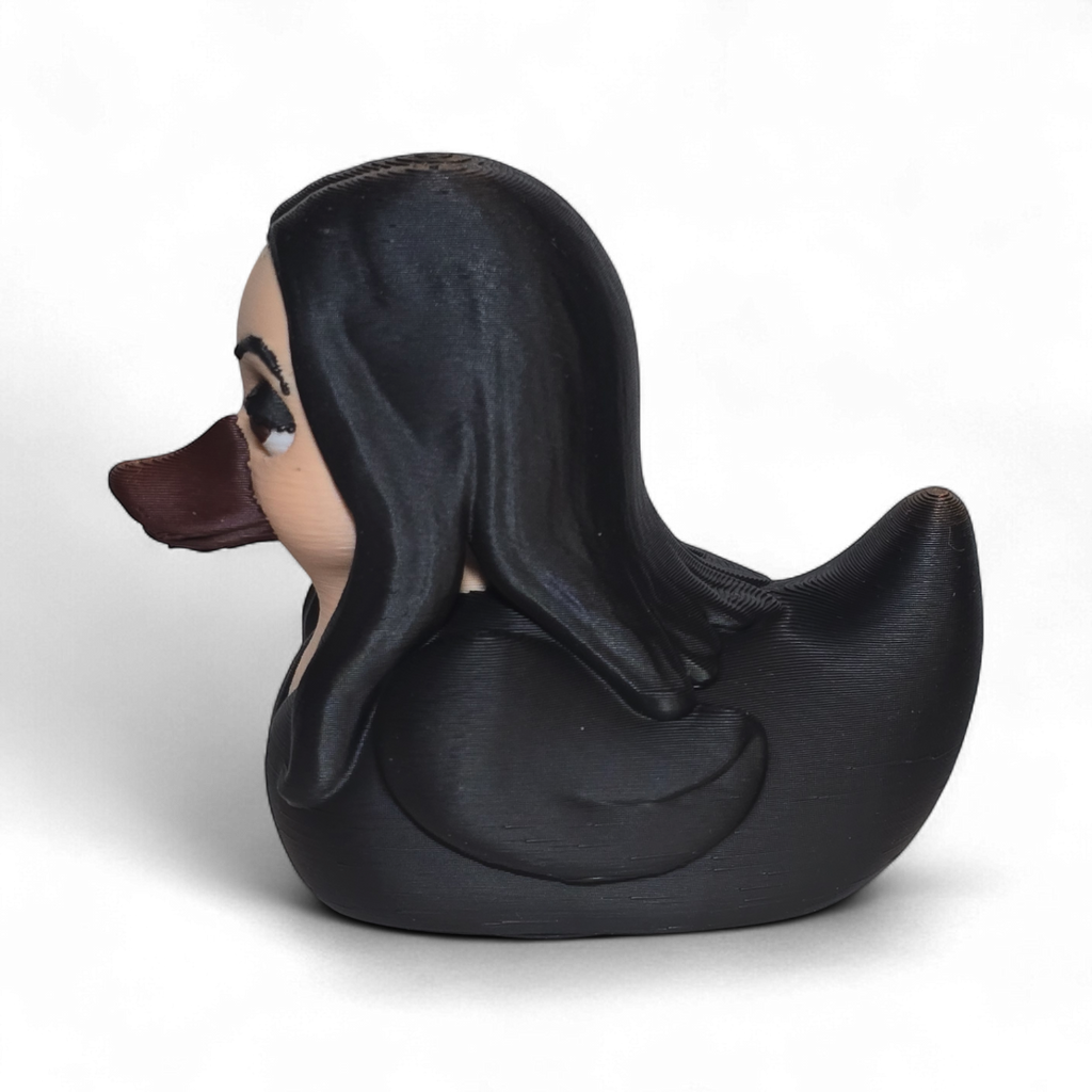 Morticia Adams Duck