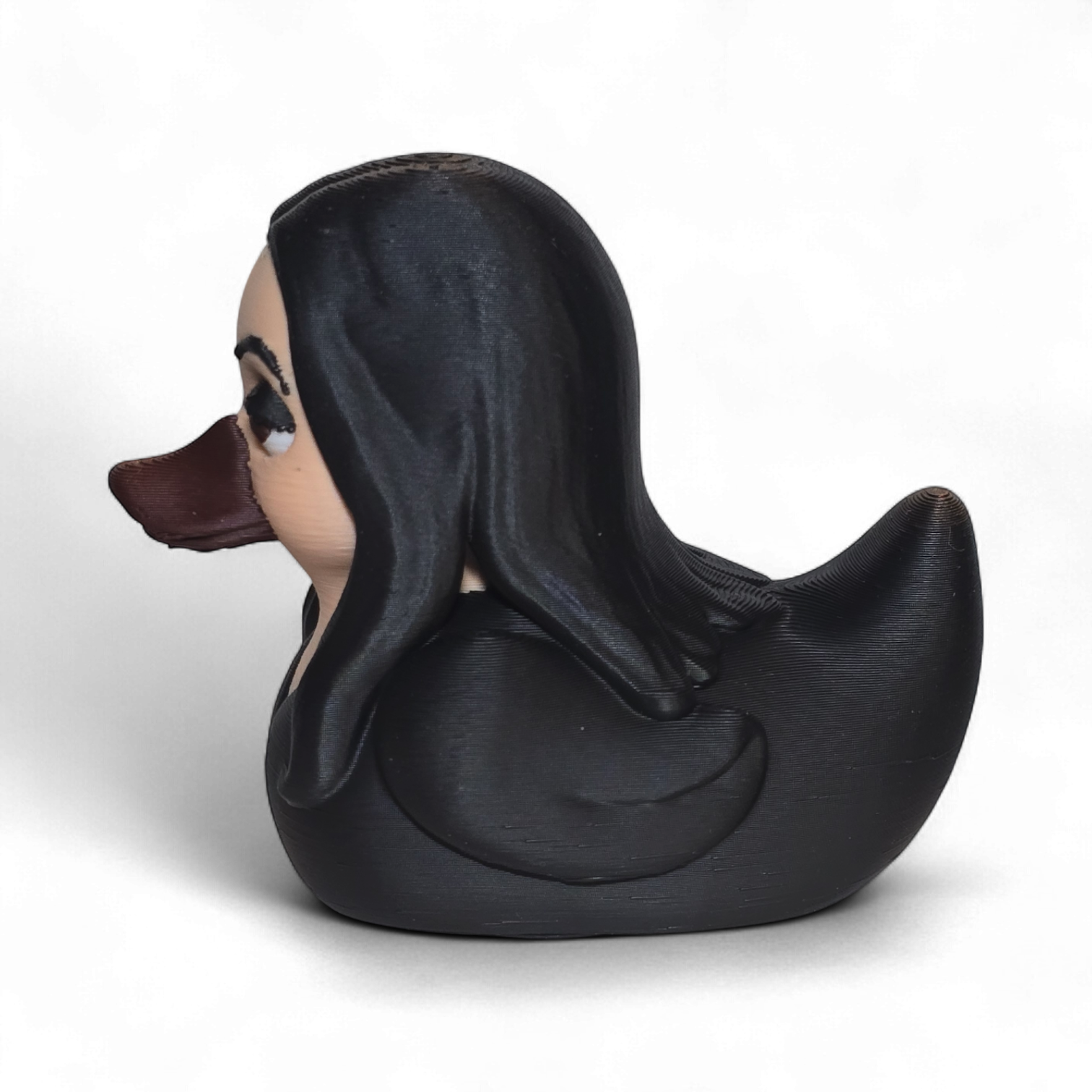 Morticia Adams Duck
