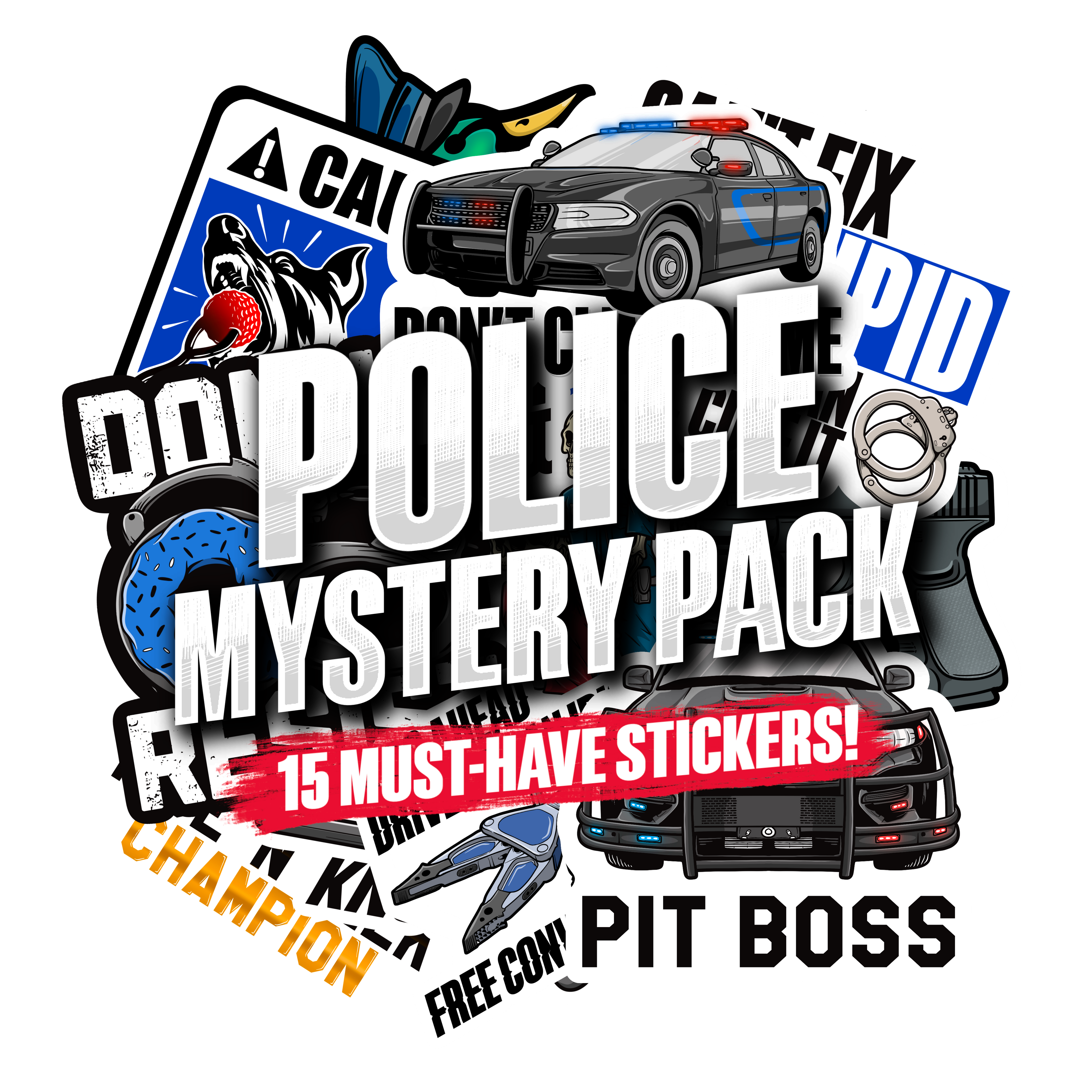 Mystery Sticker Packs | LEO