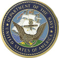 NAVY Color Medallion, Official Navy Medallions.