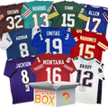 All-Time Pro Bowler Autographed/Signed Football Jersey Mystery Box with PSA JSA or Beckett COA
