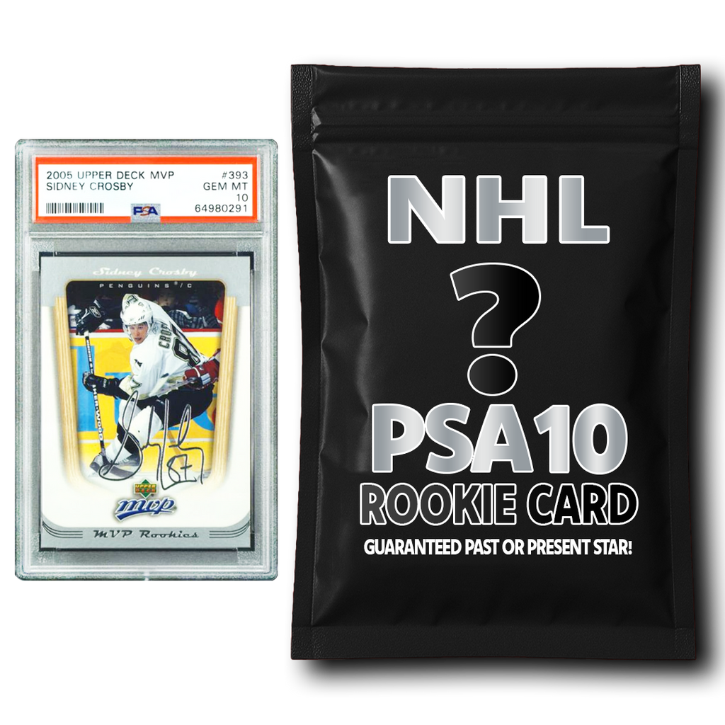 NHL PSA 10 Graded Rookie Card Mystery Pack