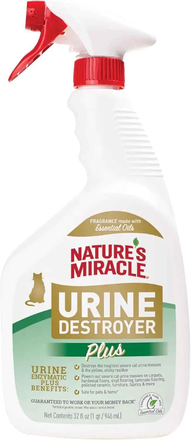 Nature's Miracle Urine Destroyer Plus Cat, 32 oz