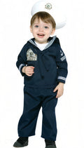 Navy Sailor Military Soldier Uniform Infant Costume