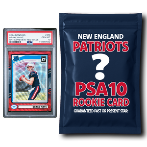 New England Patriots PSA 10 Graded Rookie Card Mystery Pack