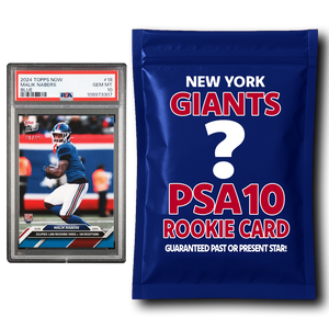 New York Giants PSA 10 Graded Rookie Card Mystery Pack