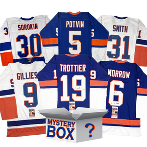 Autographed/Signed New York Hockey Jersey Mystery Box with PSA JSA or Beckett COA