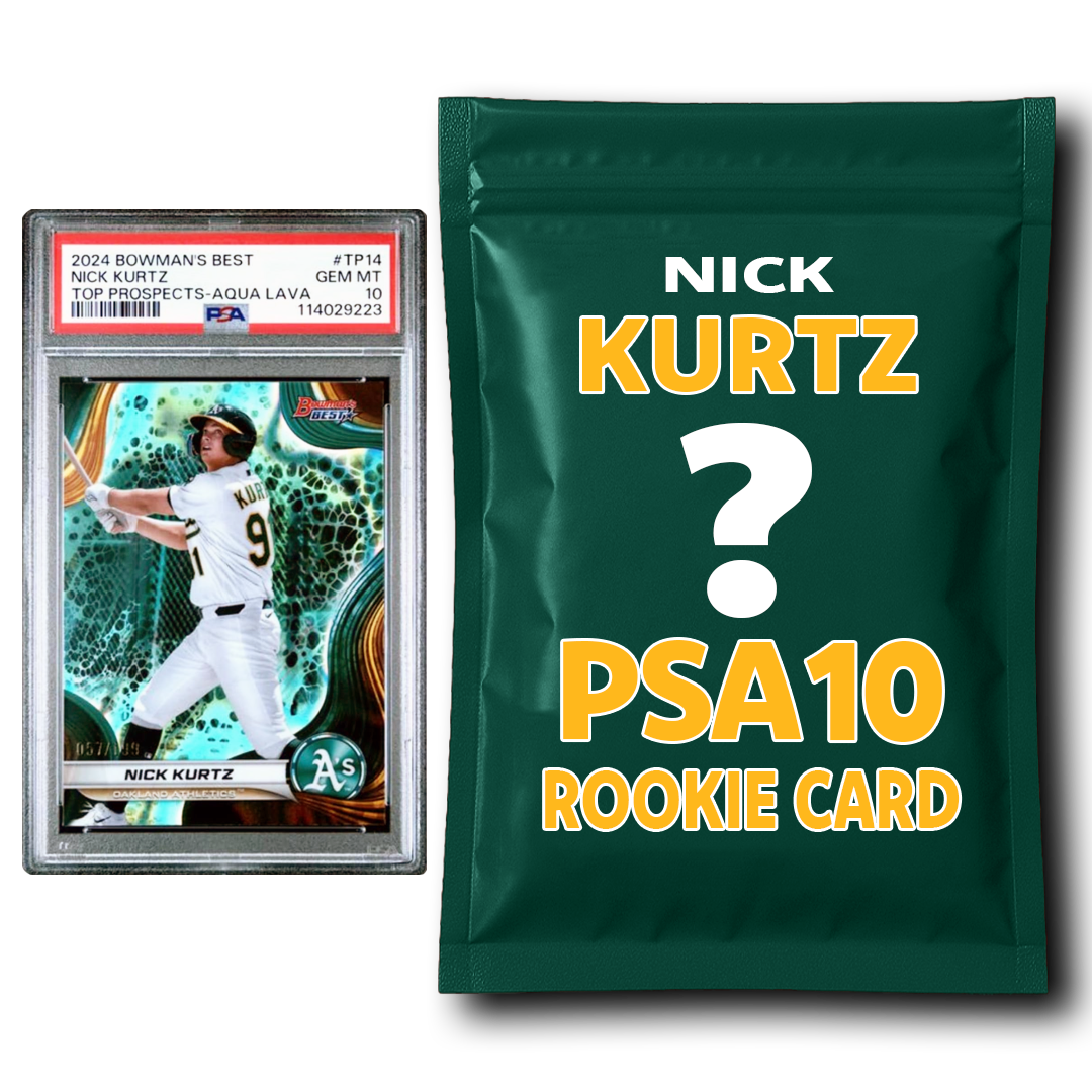 Nick Kurtz PSA 10 Graded Rookie Baseball Card Mystery Pack