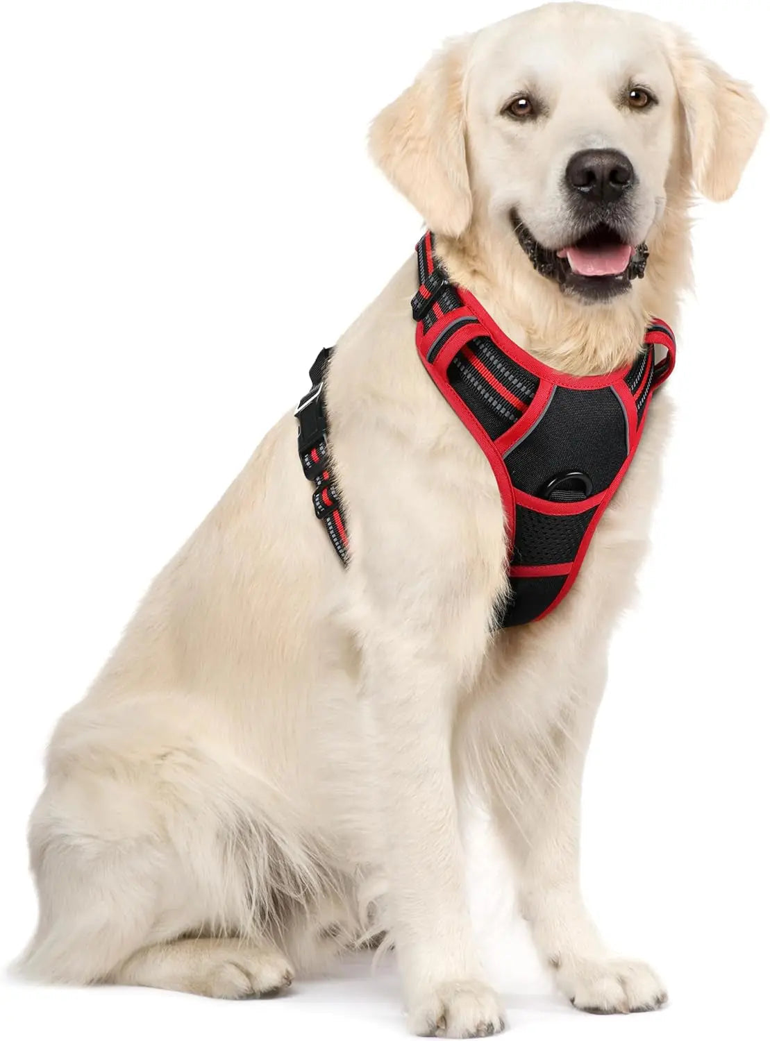 No-Pull Reflective Dog Harness, Heavy-Duty Oxford, Adjustable