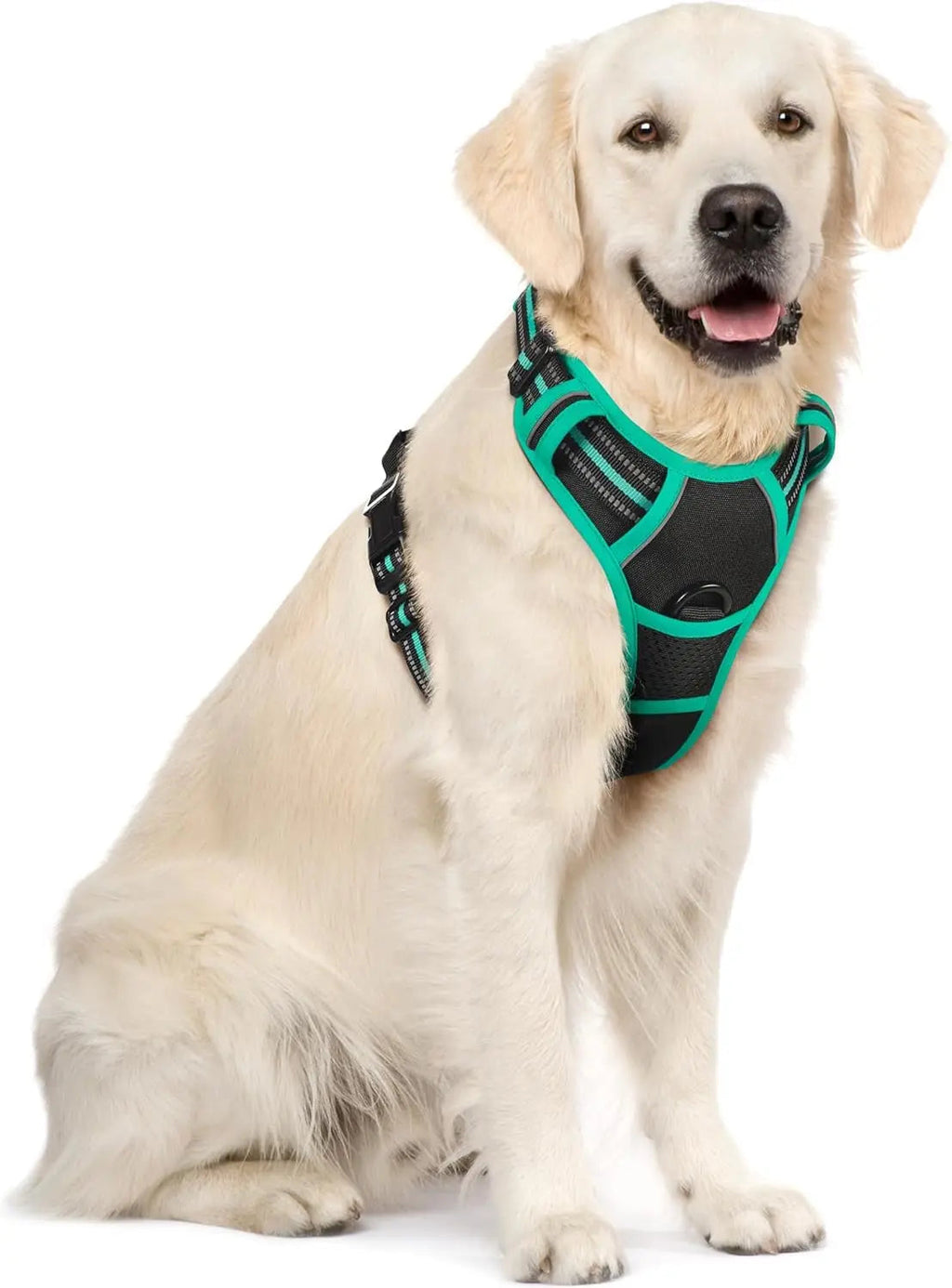 No-Pull Reflective Dog Harness, Heavy-Duty Oxford, Adjustable