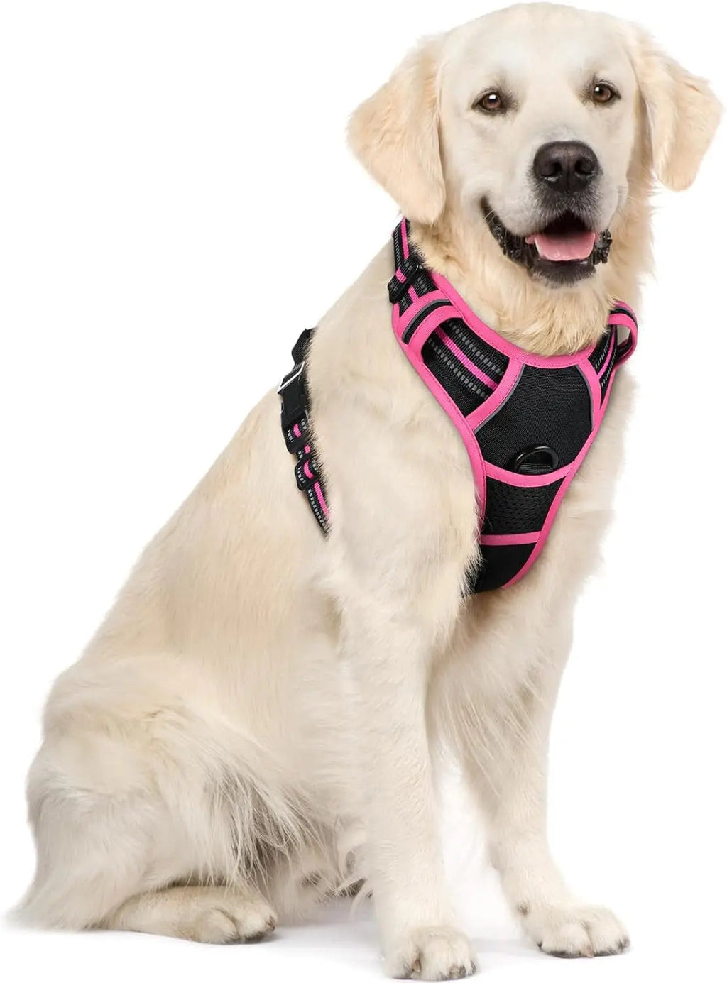 No-Pull Reflective Dog Harness, Heavy-Duty Oxford, Adjustable