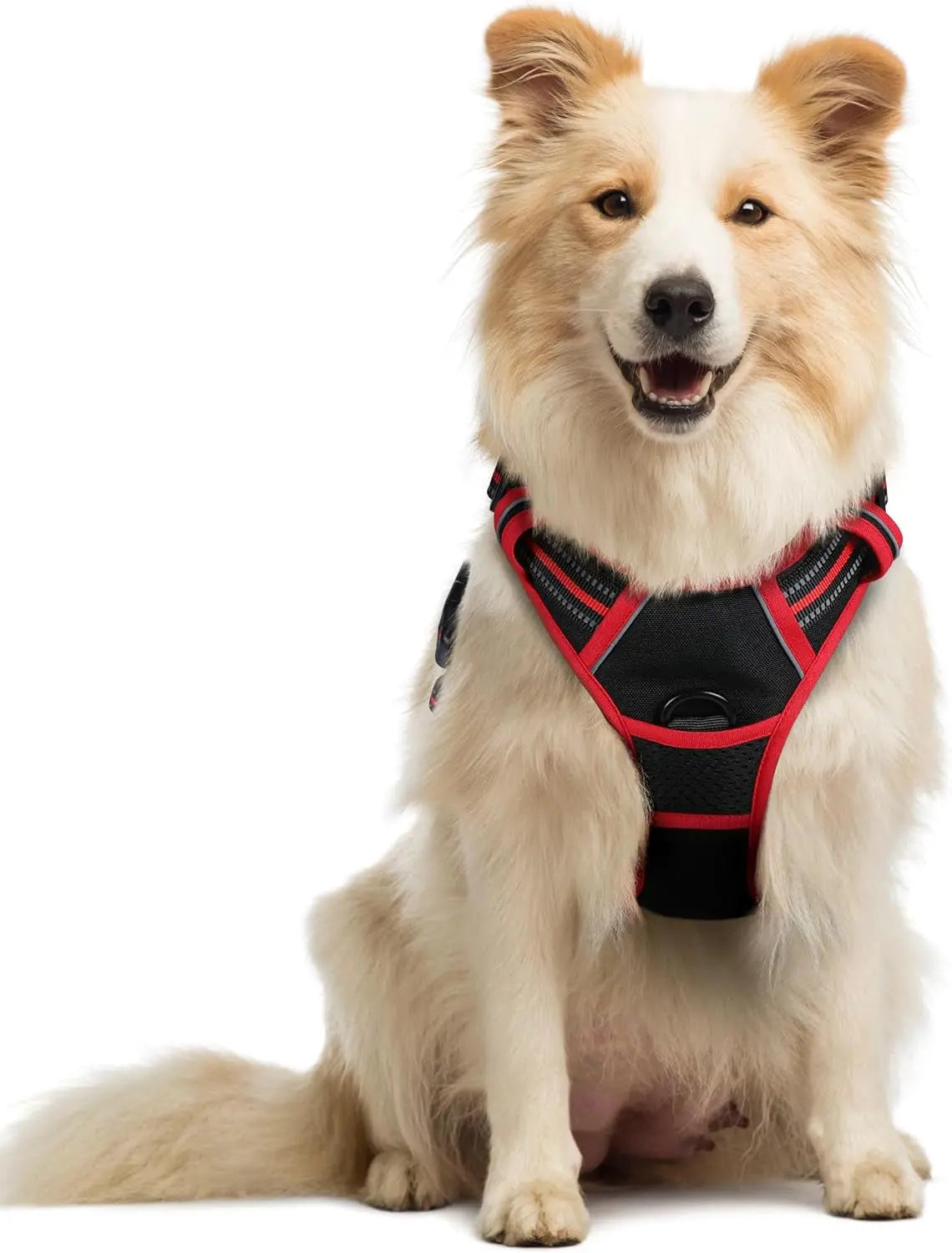 No-Pull Reflective Dog Harness, Heavy-Duty Oxford, Adjustable