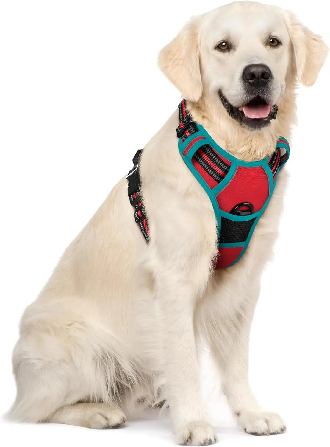 No-Pull Reflective Dog Harness, Heavy-Duty Oxford, Adjustable