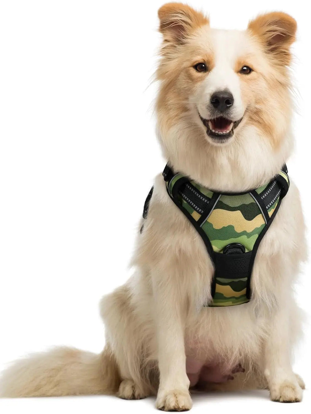 No-Pull Reflective Dog Harness, Heavy-Duty Oxford, Adjustable